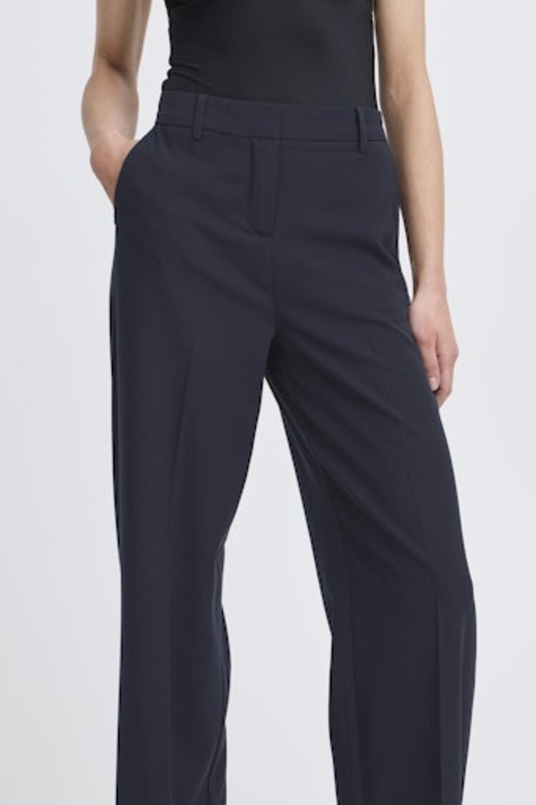 b.young BYDANTA WIDE LEG PANTS 2 copenhagen night