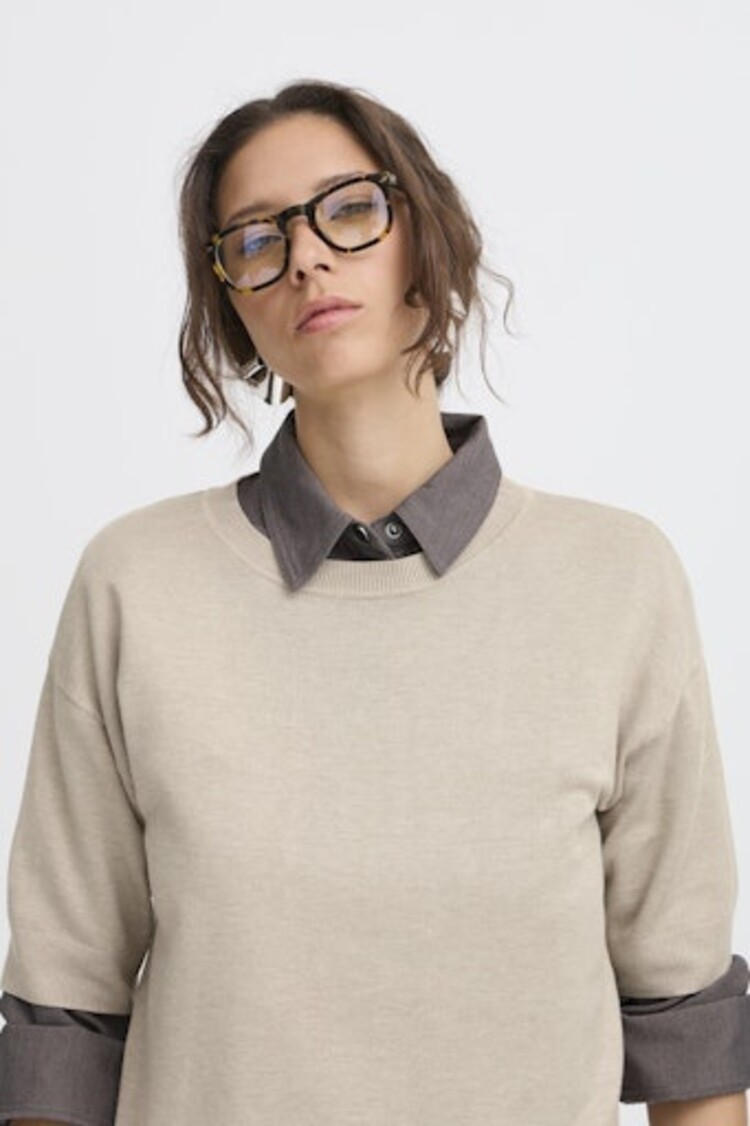 b.young BYMMORLA TSHIRT humus