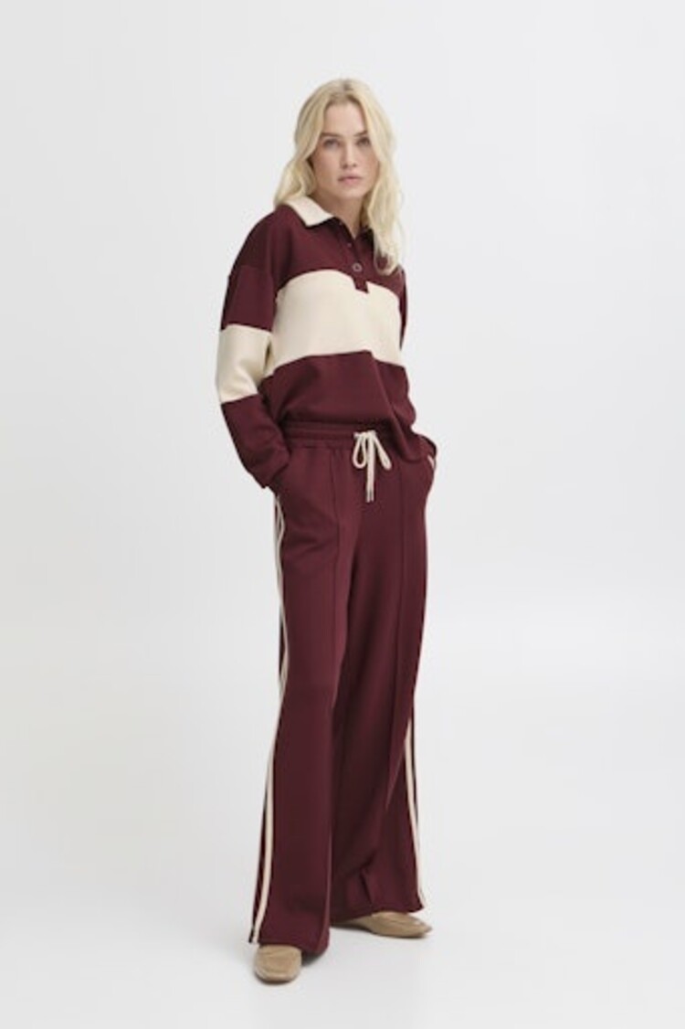 b.young BYPUSTI CONTRAST PANTS port royale