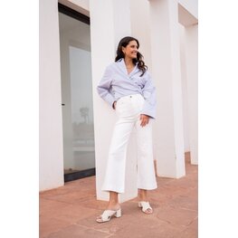 Oraije Jeans wit Gasparette