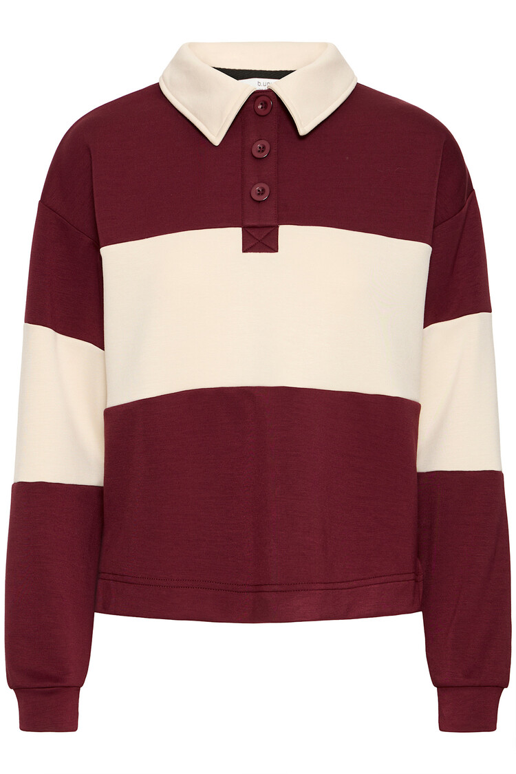 b.young BYOMEA ROLLNECK JUMPER birch