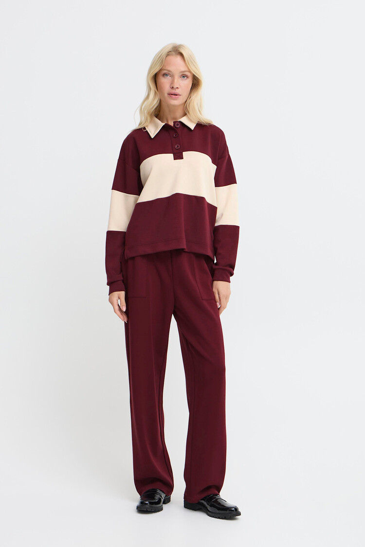 b.young BYOMEA ROLLNECK JUMPER birch