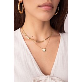 My Jewellery Gold Necklace fine heart Gold