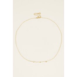 My Jewellery Gold Necklace three stars Gold
