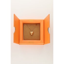 My Jewellery Gold Necklace heart birthstone Gold jan