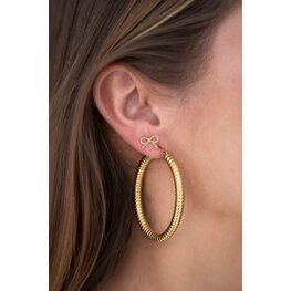 My Jewellery Gold Earstuds bow mini Gold *