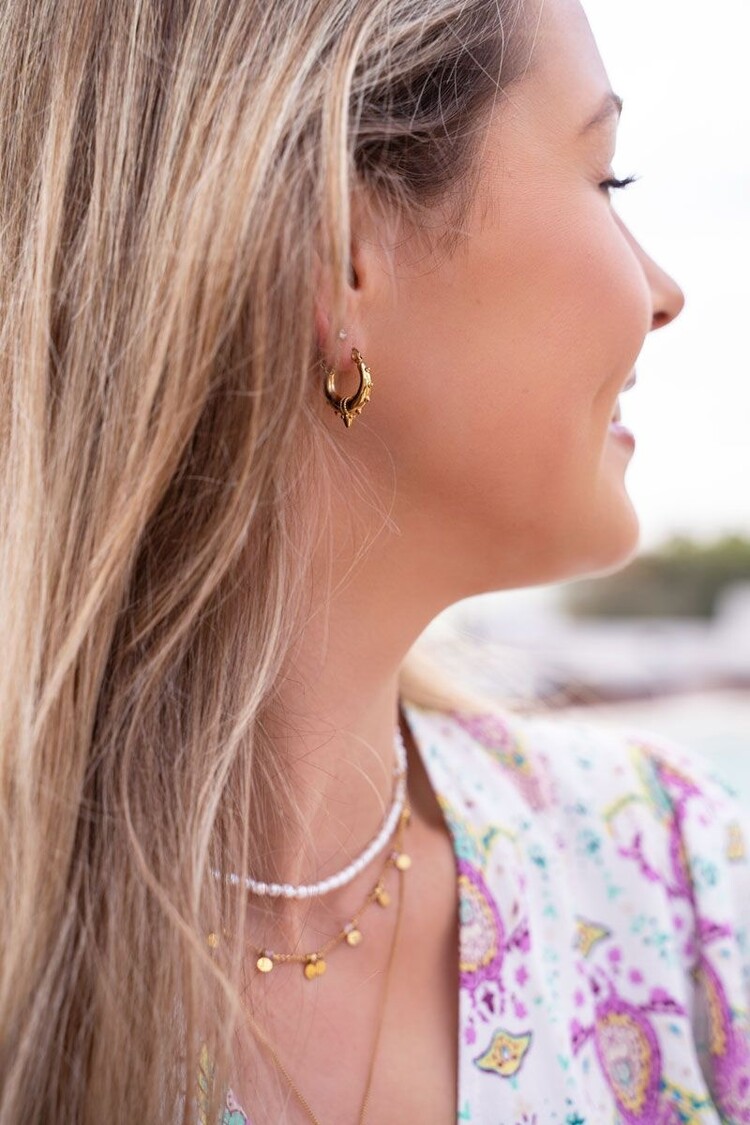 My Jewellery Gold Chunky oorringen Gold