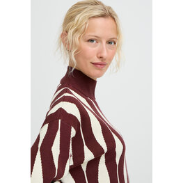 b.young BYOTARI JACQUARD JUMPER