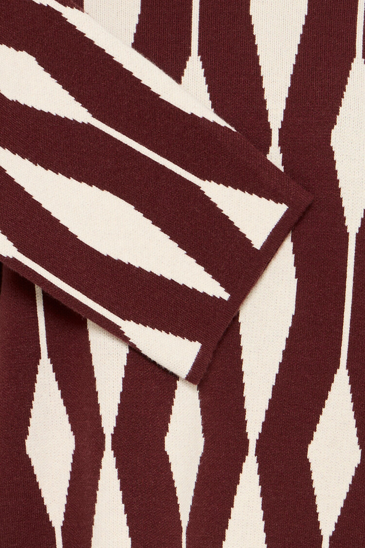 b.young BYOTARI JACQUARD JUMPER