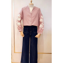 Season Blouse bordeau