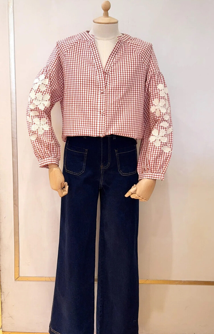 Season Blouse bordeau