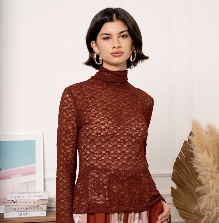 Billy longsleeve bordeau