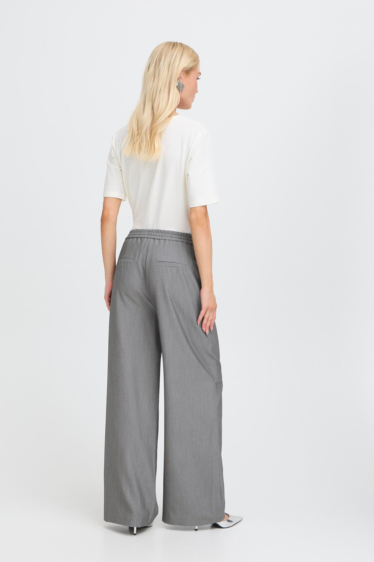 b.young BYDANTA WIDE LEG PANTS 2 copenhagen night