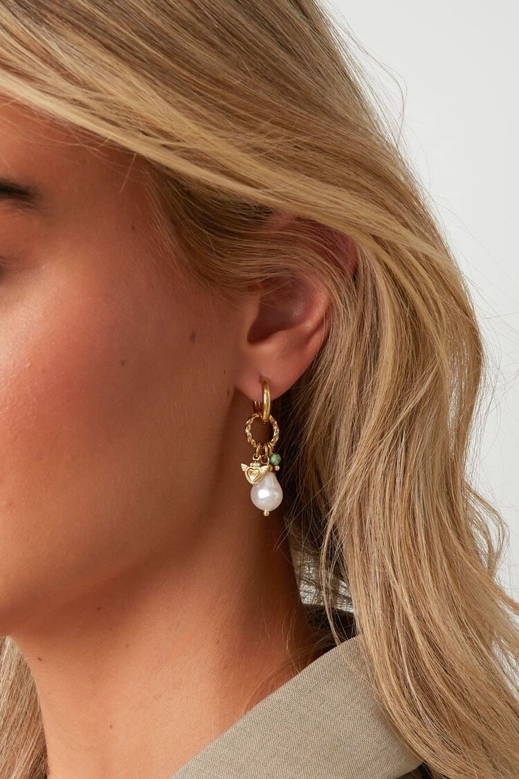 Oorbellen met hartjes