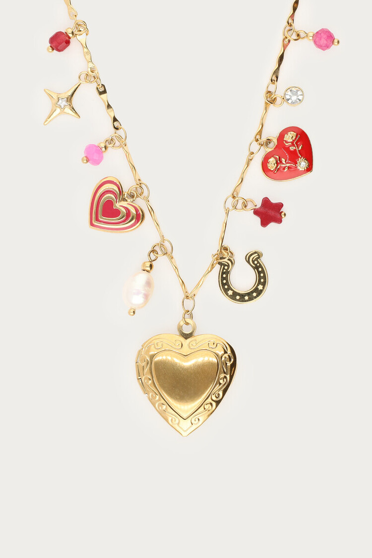 My Jewellery Necklace mini charms heart
