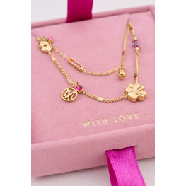 My Jewellery Necklace dream chasers pink