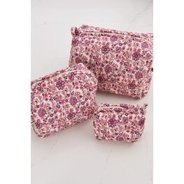 My Jewellery Toilet bag set two tone flower