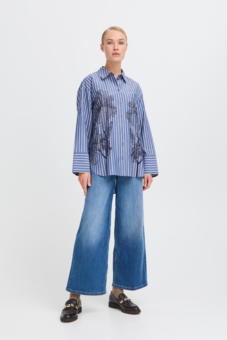 b.young BYFIRAS FLOWER SHIRT -