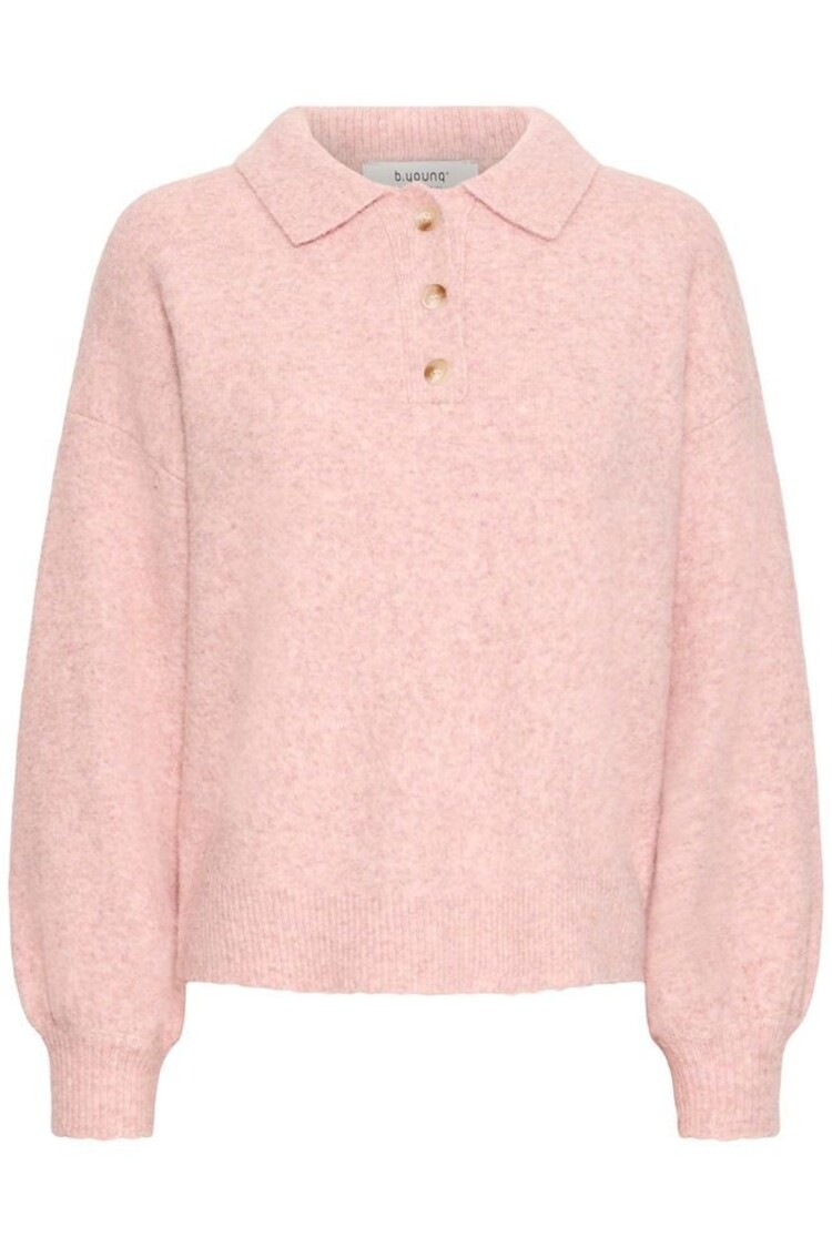 b.young BYXOMEA SCALLOPED POLO