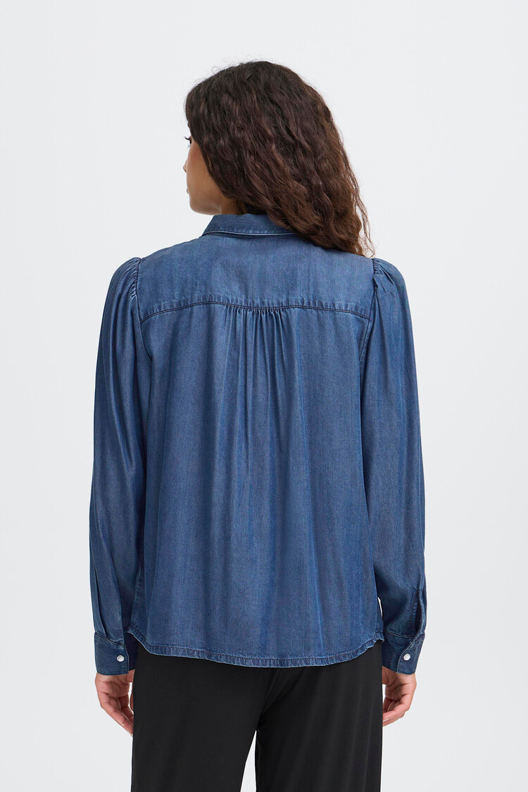 Ichi IHKATE CORDUROY Pant patriot blue