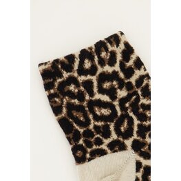 My Jewellery Socks leopard print