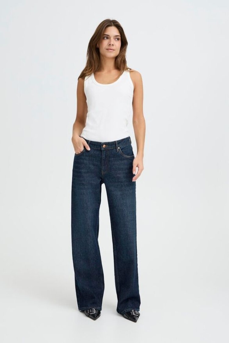 Pulz PZVEGA UHW JEANS WIDE LEG