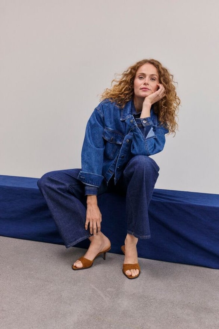 Pulz PZVEGA UHW JEANS WIDE LEG