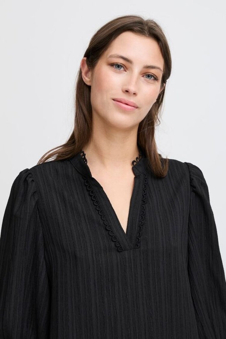 b.young BYJULIANA SS BLOUSE black