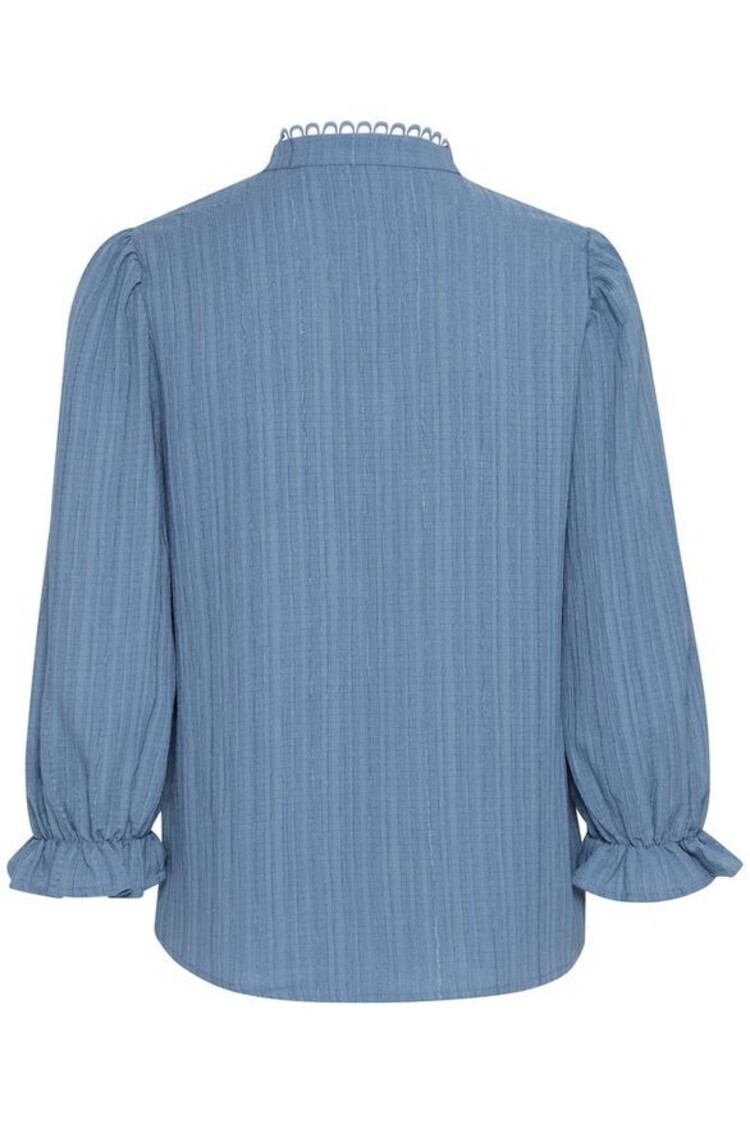 b.young BYJULIANA SS BLOUSE blue