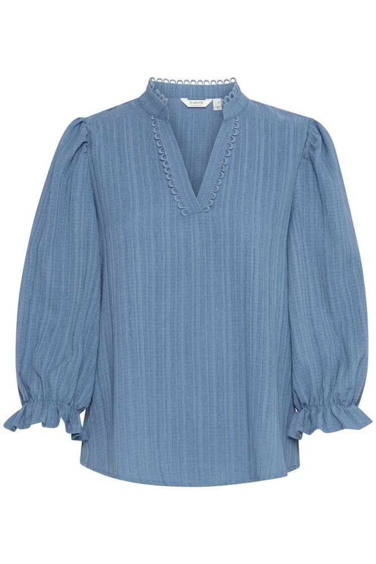 b.young BYJULIANA SS BLOUSE blue