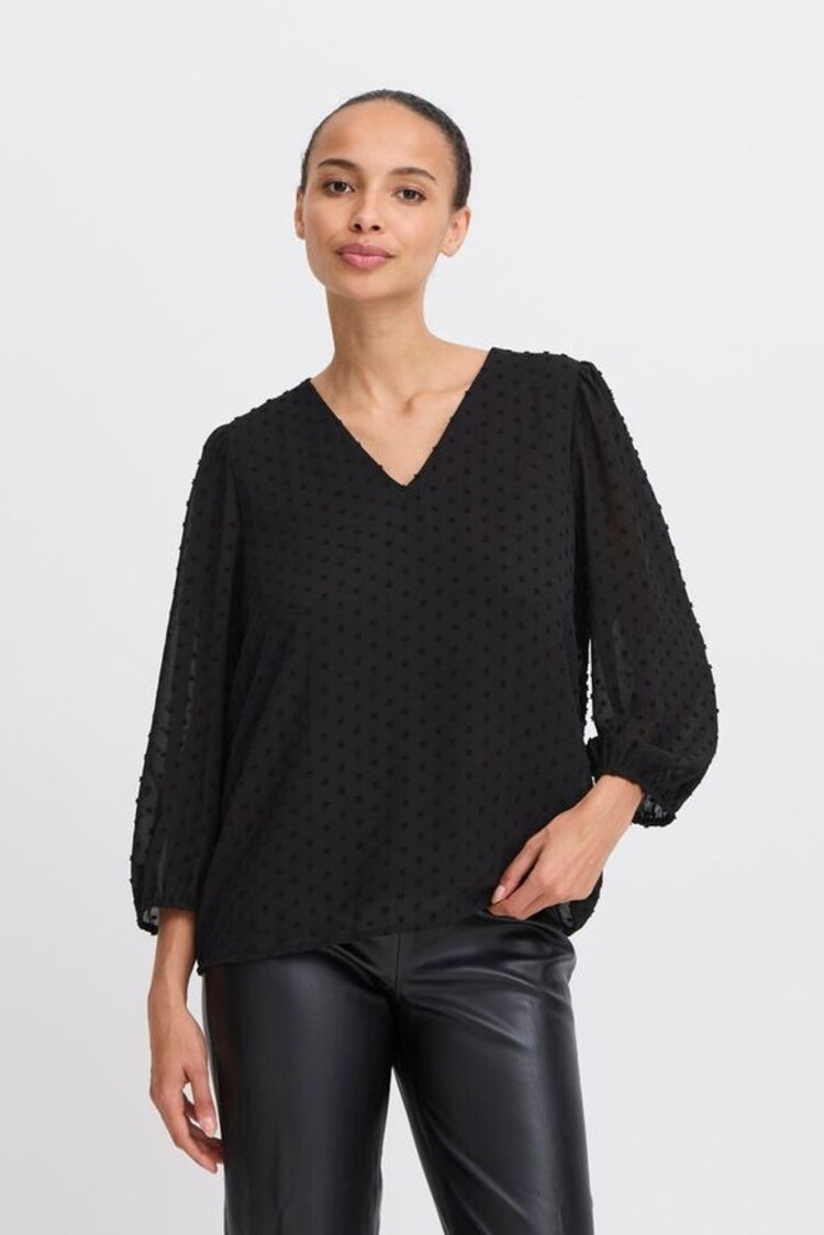 b.young BYIZETTE BLOUSE black