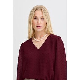 b.young BYIZETTE BLOUSE bordeaux