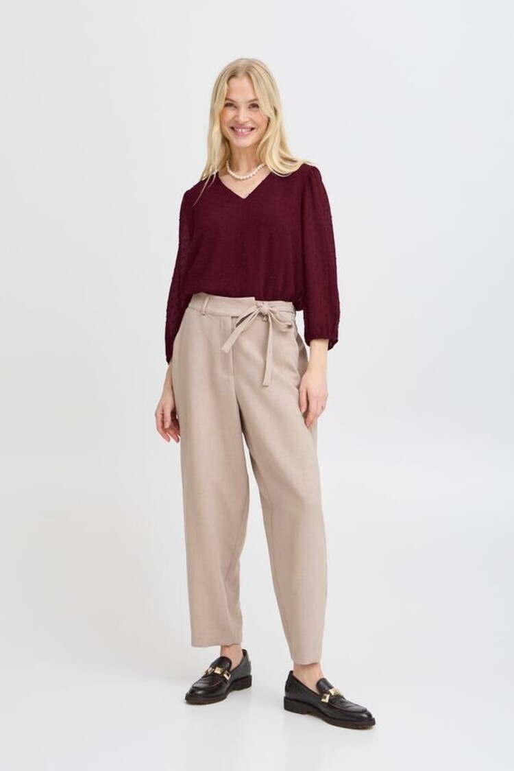 b.young BYIZETTE BLOUSE bordeaux