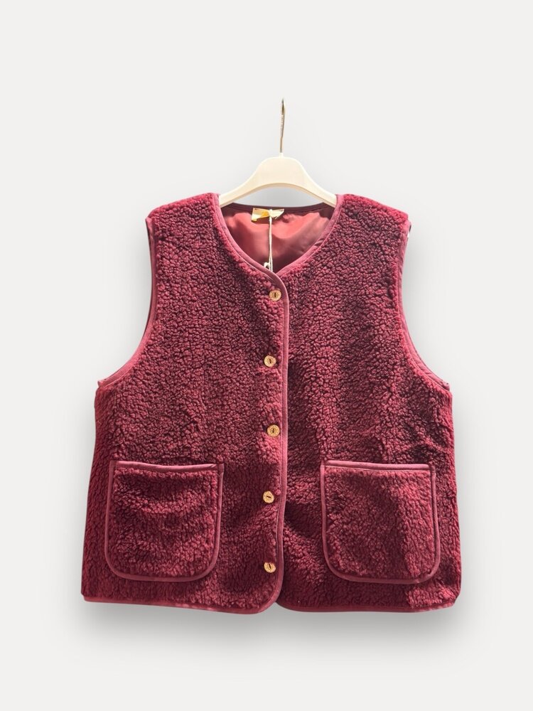 Teddy louise bordeaux