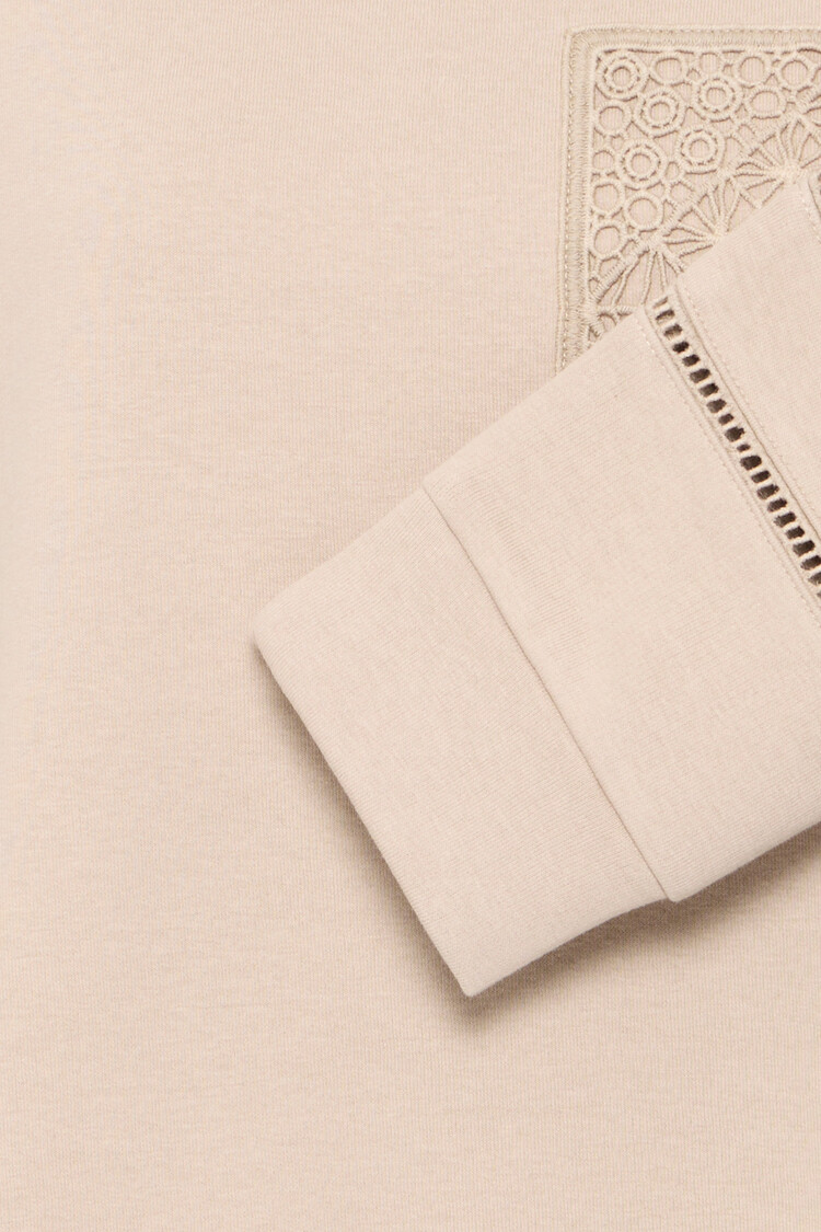 b.young BYDANTA WIDE LEG PANTS 2 humus melange