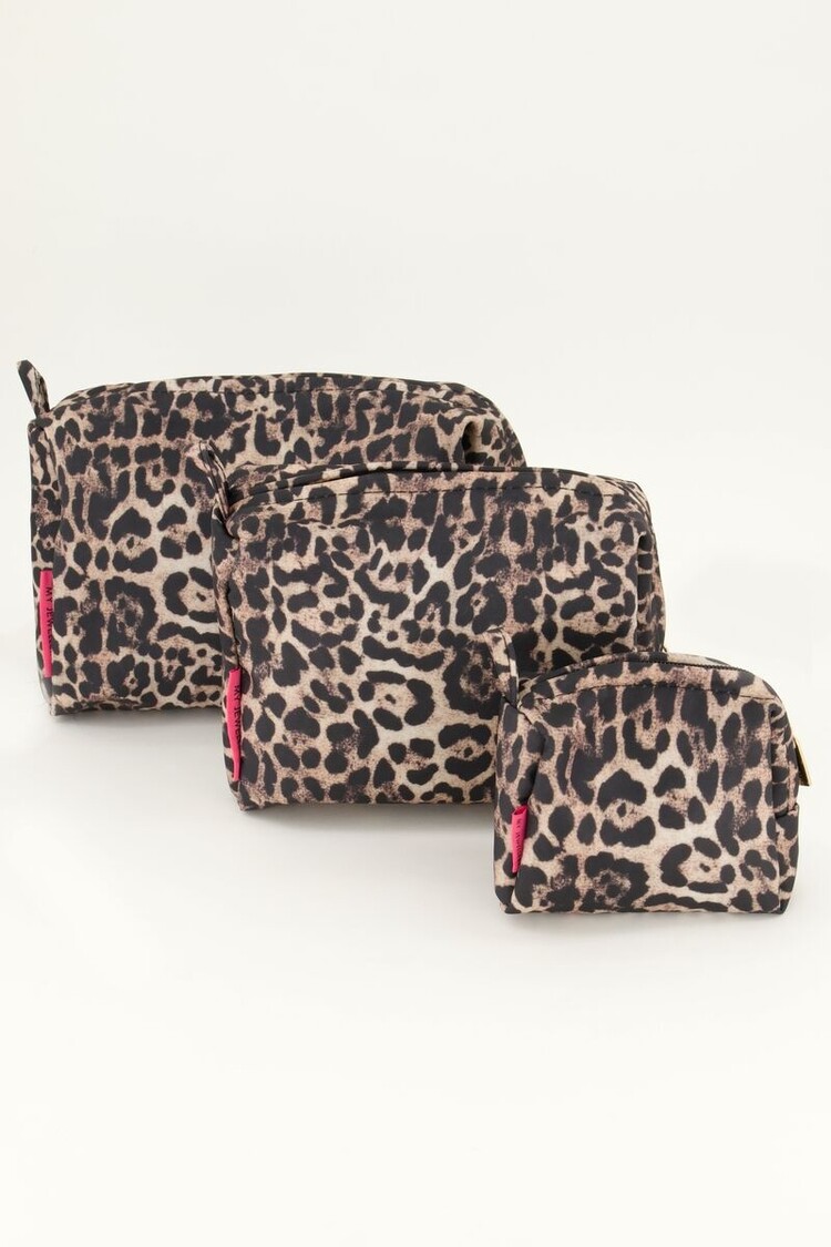 My Jewellery Toiletbags set leopard
