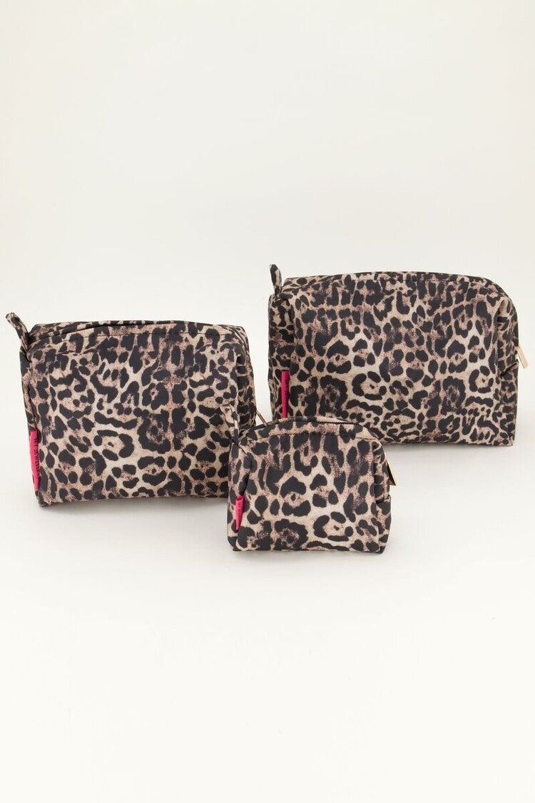 My Jewellery Toiletbags set leopard