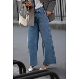 Oraije Jeans blue tresse denim Palazzo