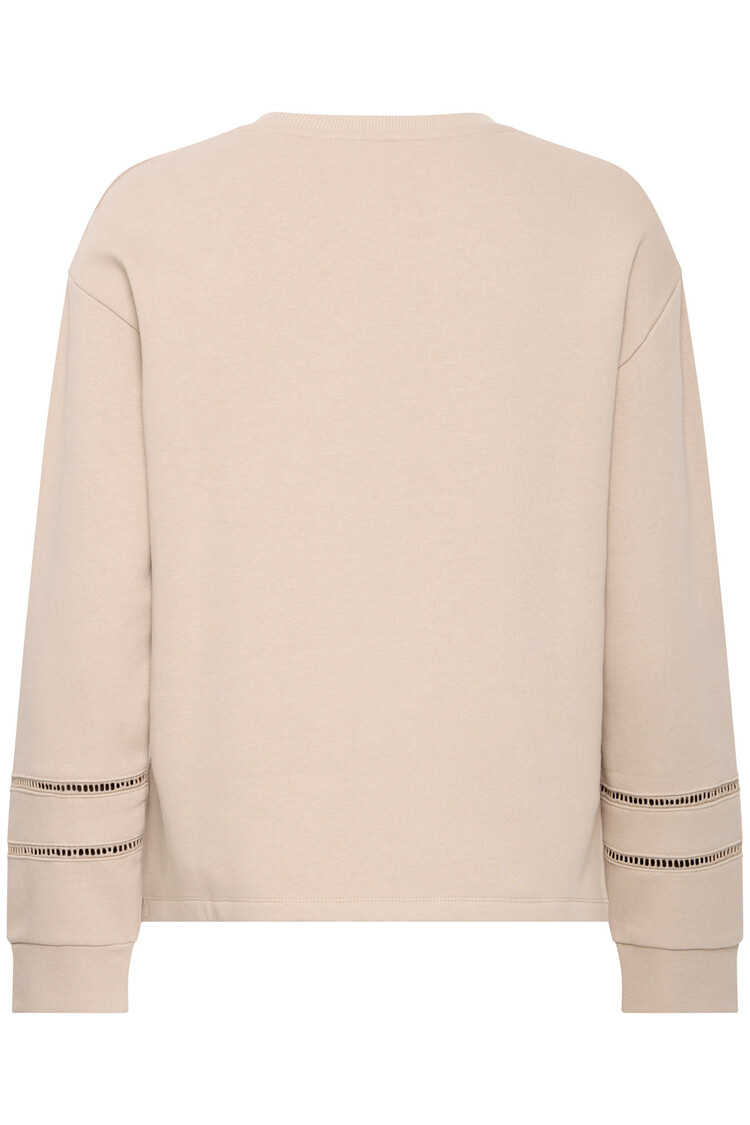 b.young BYDANTA WIDE LEG PANTS 2 humus melange