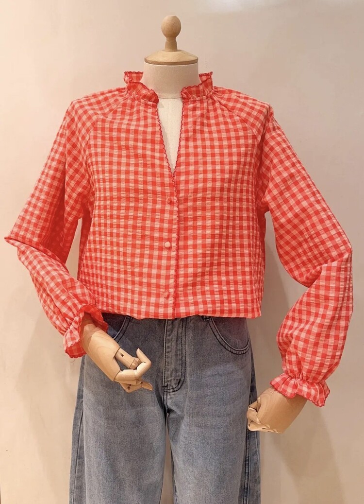 Me & Mommy Blouse Tiggy rouge