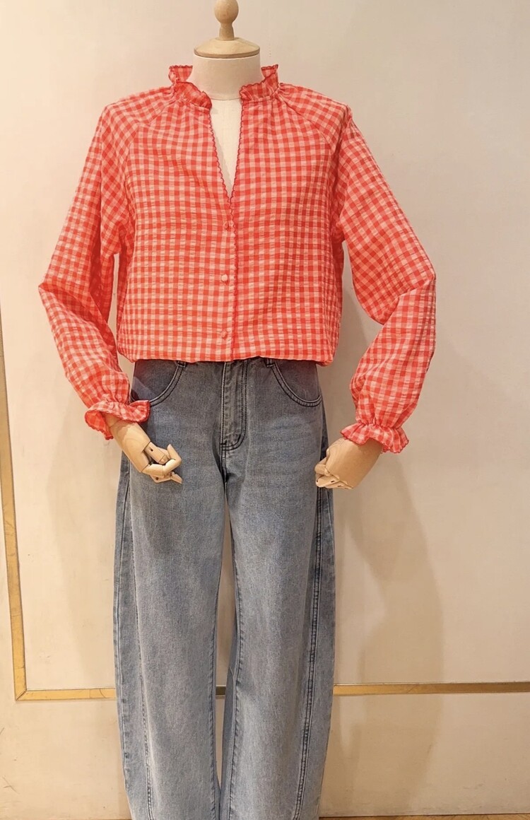 Me & Mommy Blouse Tiggy rouge