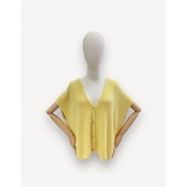 Me & Mommy Gilet Julia geel