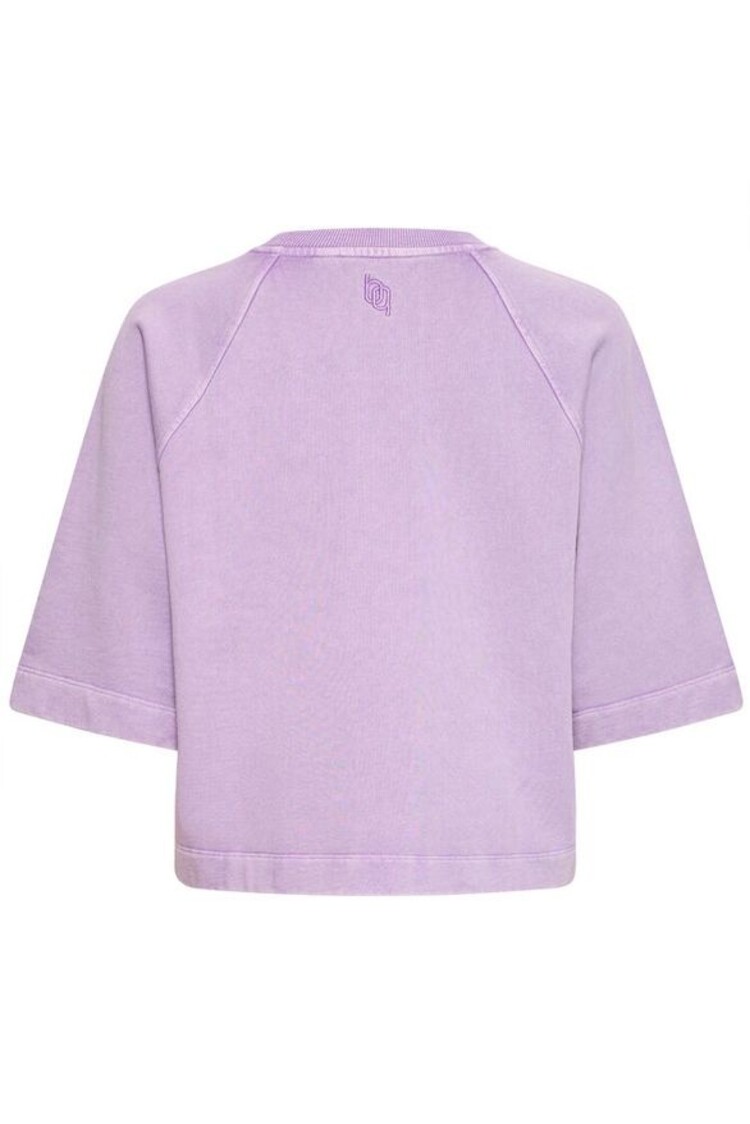 b.young BYRASMA SHORT SWEAT lavender