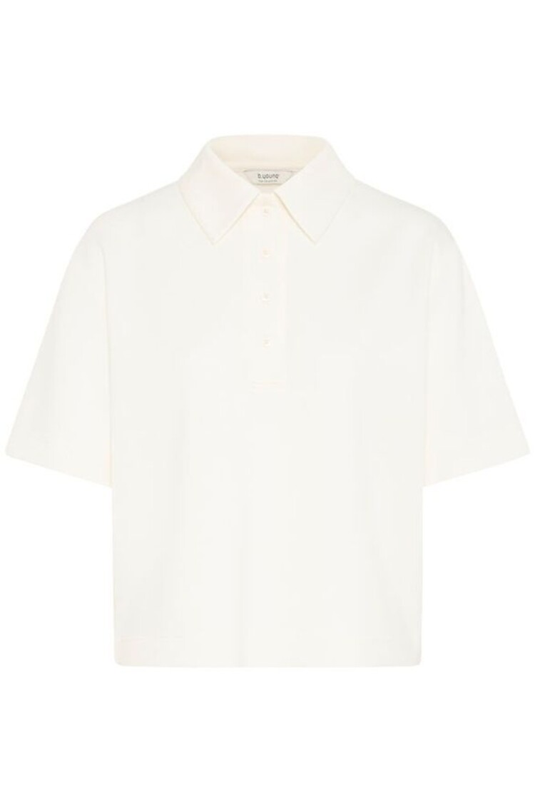 b.young BYPUSTI SS POLO marshmallow