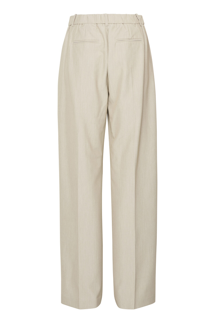 b.young BYDANTA WIDE LEG PANTS humus