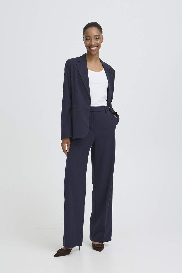 b.young BYDANTA WIDE LEG PANTS copenhagen