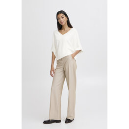 b.young BYMMORLA VNECK SHORT SLEEVE marshmallow