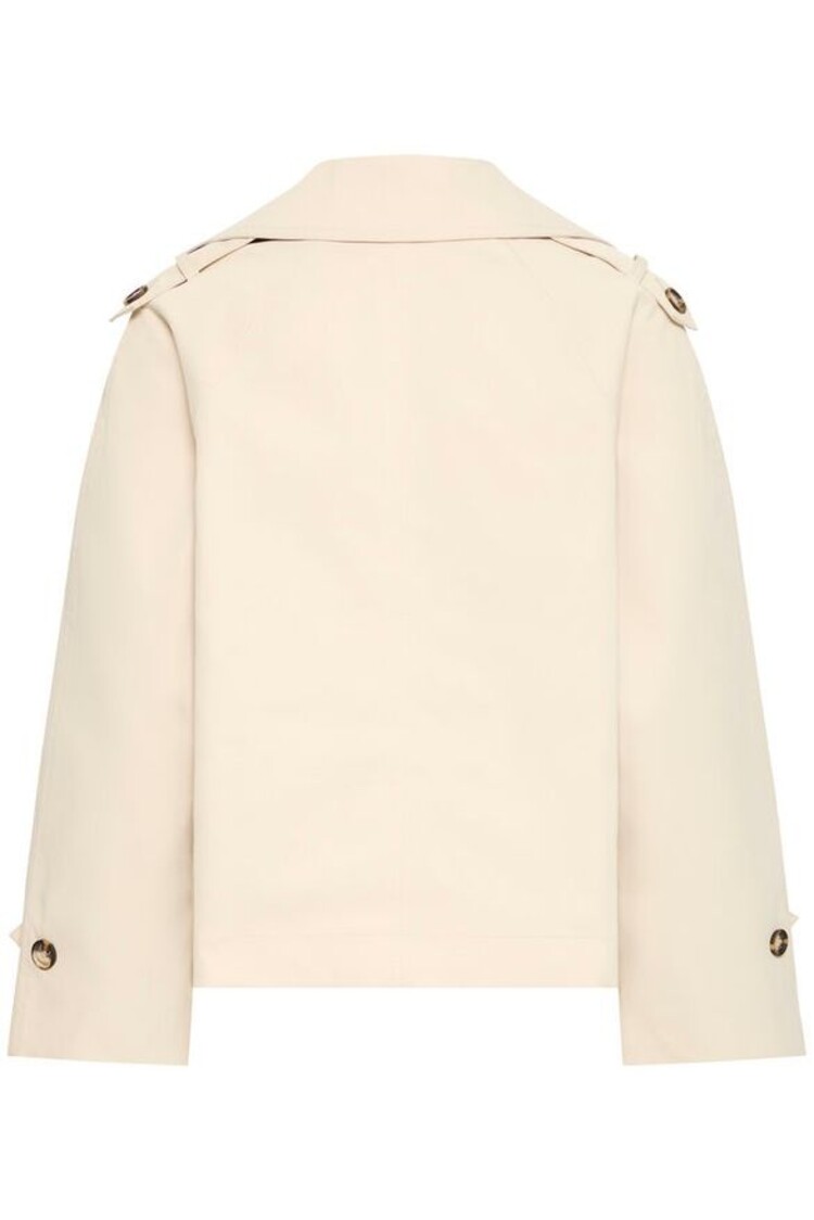 b.young BYAMONA SH TRENCH COAT oyster