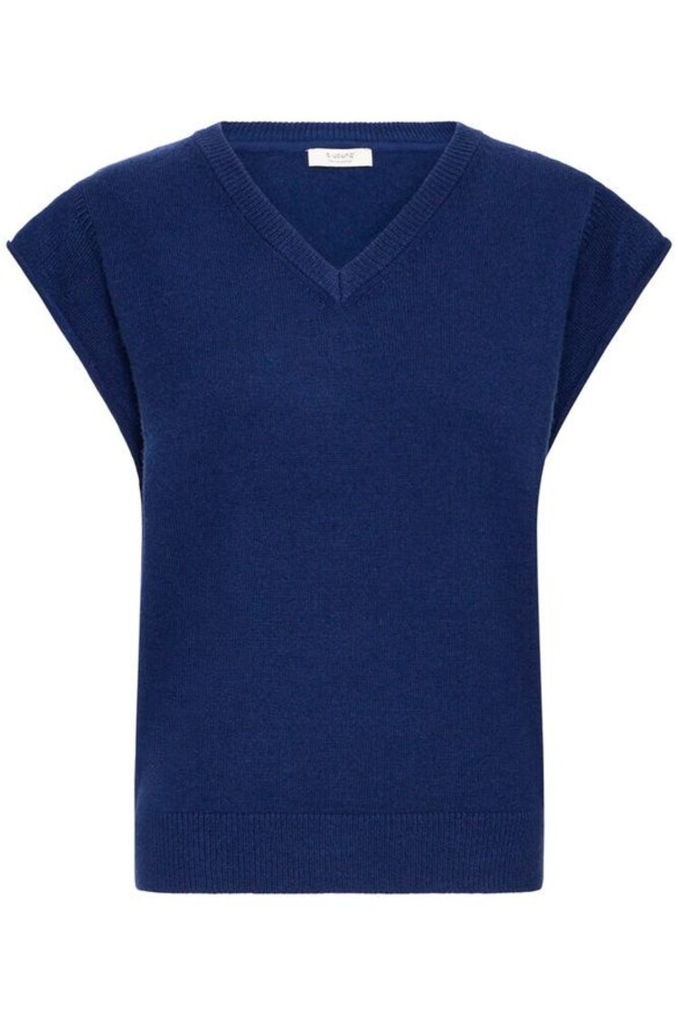 b.young BYMANINA VEST blue