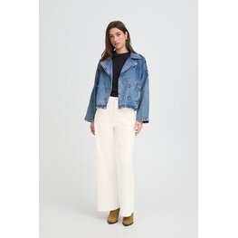 b.young BYLYDIA POCKET JEANS marshmallow